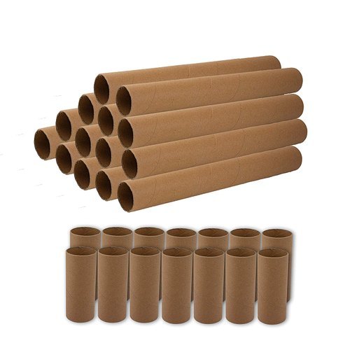Waterproof Various Sizes Of Brown Kraft Paper Tube Textile Paper Roll Core