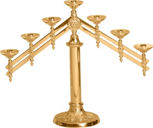 सात एआरएम गोल्डन कैंडल होल्डर चर्च की आपूर्ति