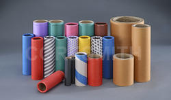 White / Brown Custom Printed Paper Tube