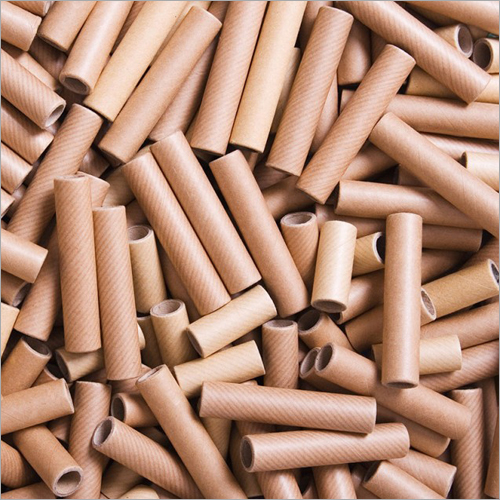 White / Brown Custom Printed Paper Tube