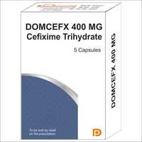 Domcefx 400Mg सेफ़िक्साइम ट्राइहाइड्रेट कैप्सूल सामान्य दवाएं