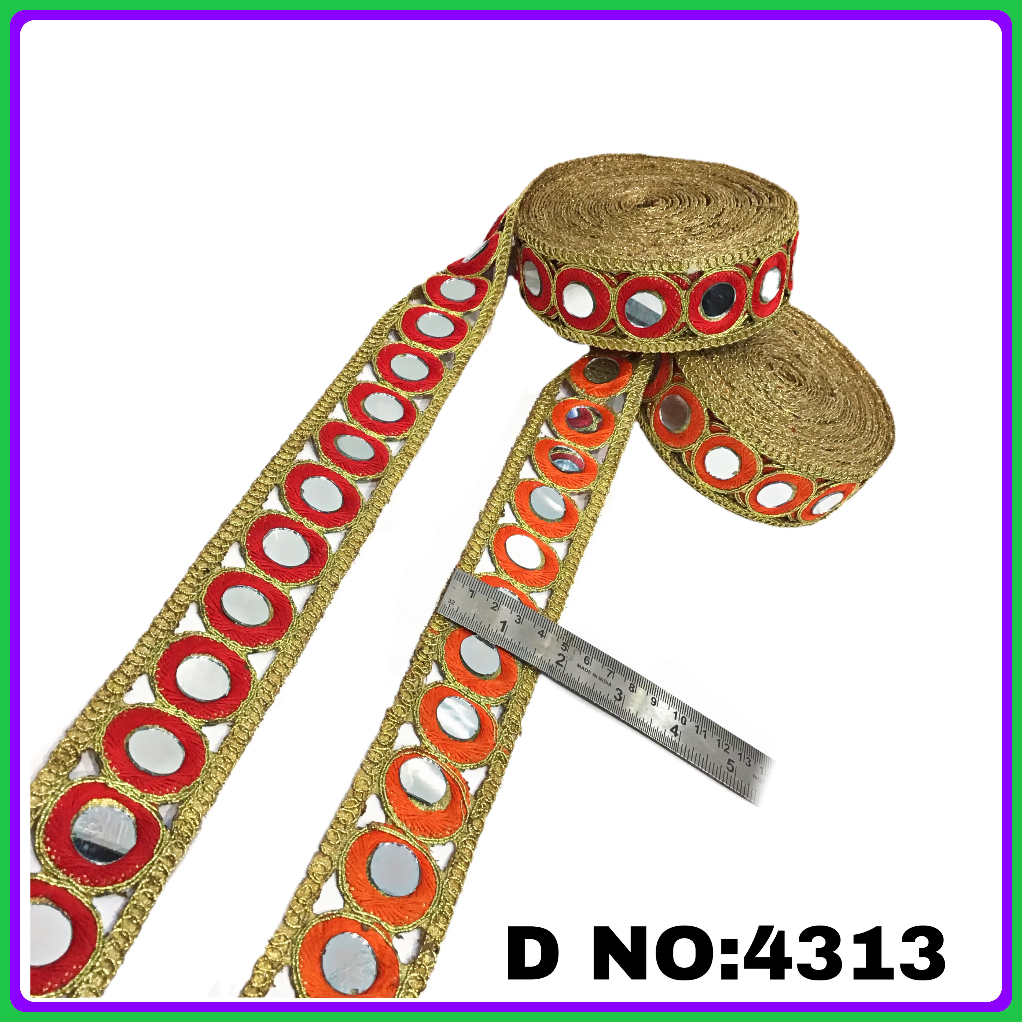 Mirror Lace - Color: Multicolor