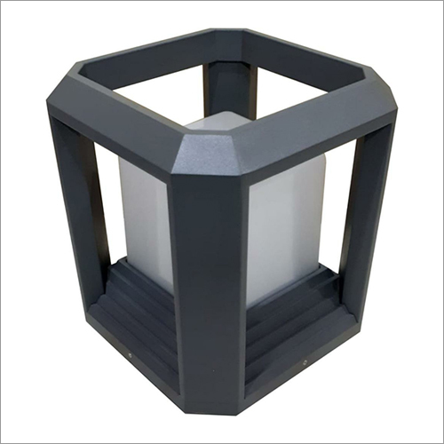 Cool White Outdoor Post Lamp