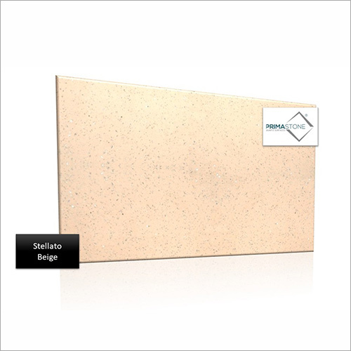 Stellato Beige Quartz Slab