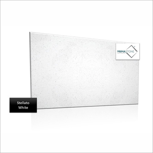 Stellato White Quartz Slab