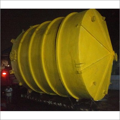 Frp Chemical Storage Tank - Different Sizes Available, New Blue Industrial Chemical Storage Solution