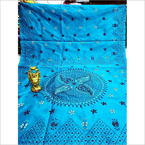 Casual Blue Color Handloom Saree