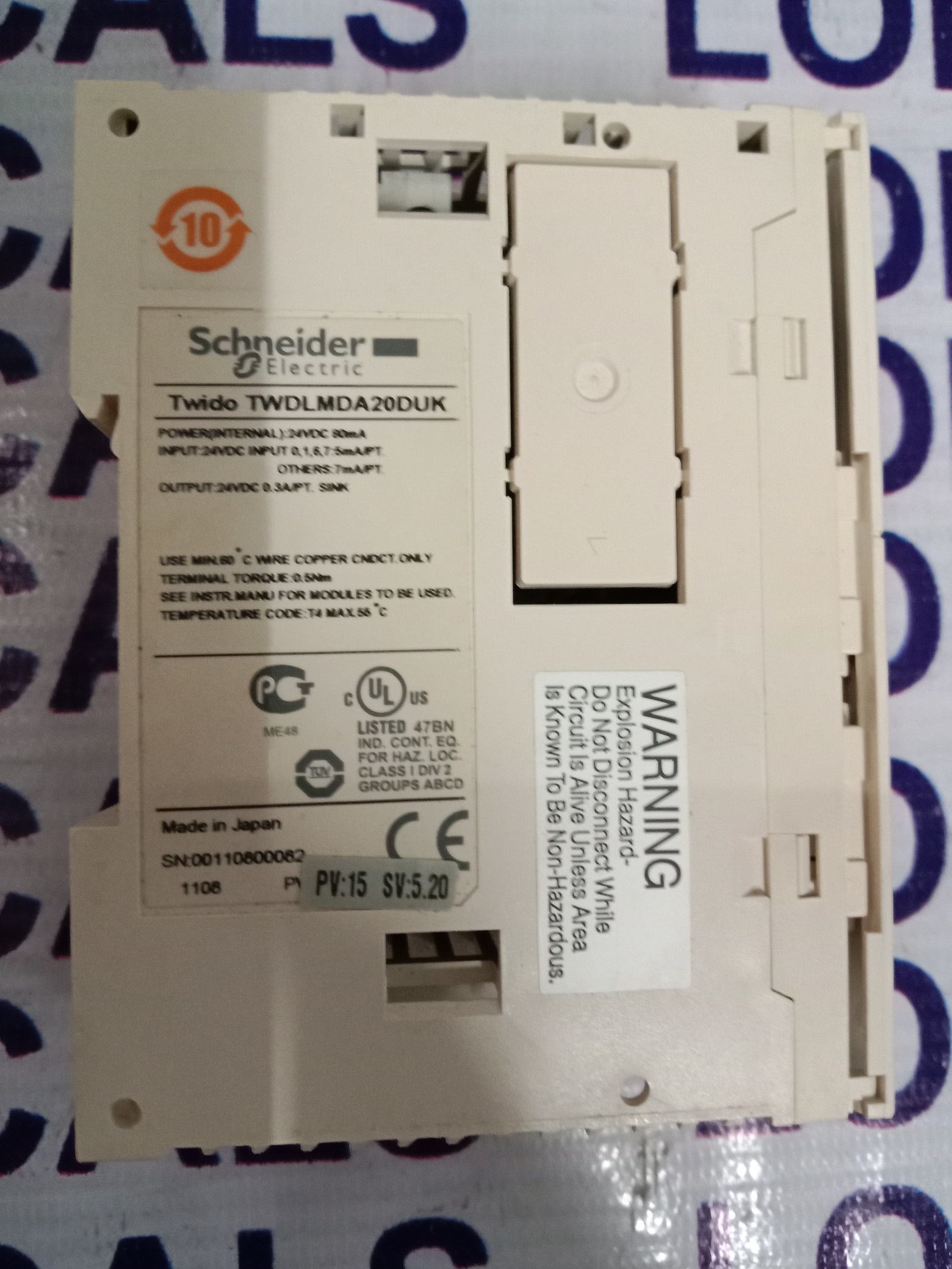 Schneider Plc Twdlmda20duk