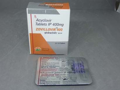 Acyclovir Tablets I.p. 400 Mg (Acyclovir) General Medicines