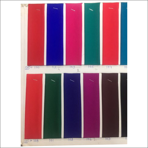 Plain Polyester Fabric - 100% Polyester, 50-100 GSM , Soft Texture, Multicolour Options, Washable Quality