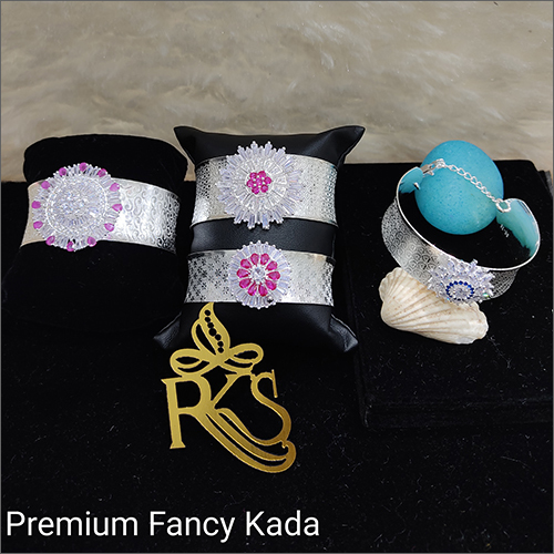 Premium Fancy Silver Bangles