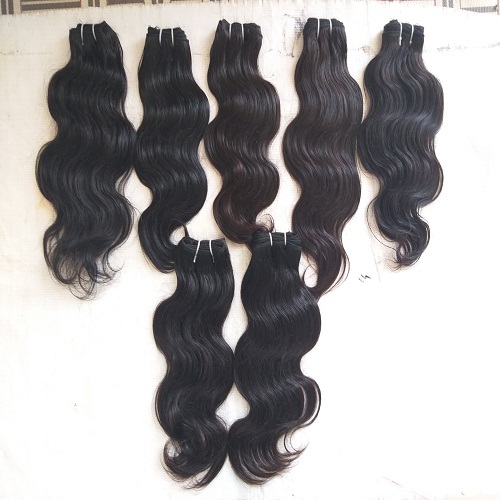 Vintage Body Wave Hair With Matching Lace Closure 4x4 Application: Profesional
