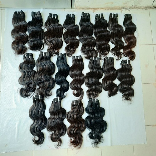 Vintage Body Wave Hair With Matching Lace Closure 4x4 Application: Profesional