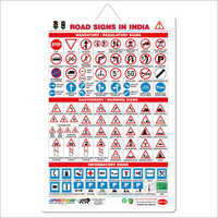 आर्ट कार्ड रोड साइन्स इन इंडिया वॉल चार्ट्स