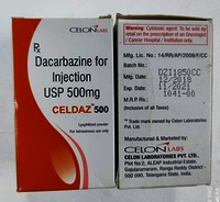 Dacarbazine 500mg Injection Store In A Refrigerator (2 - 8a C). Do