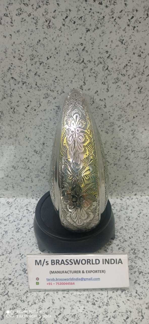 Full Engraved Aluminium Tear Drop Urn Funeral Supplies