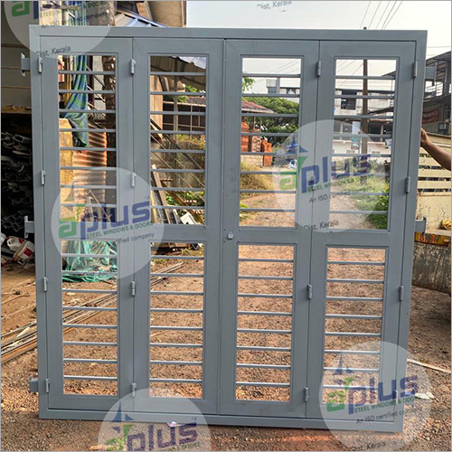 Galvanized Steel Pipe Grilled Window Size: As Per Client Requirements