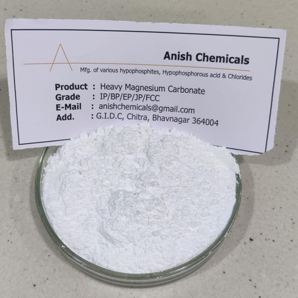 Heavy Magnesium Carbonate - Cas No: 12125-28-9