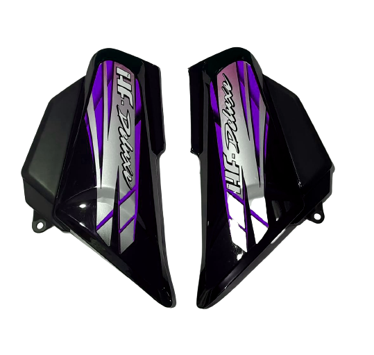 Side Panel - Abs Plastic, 15x10x5 Cm, Glossy Black | Durable, Stylish Design, Easy Installation, Perfect Fit, Wide Compatibility