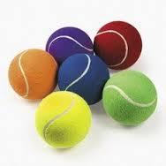 Multicolour Cotton Tennis Ball