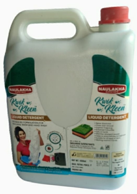 Kwik Kleen Liquid Detergent - Benzene %: Nil