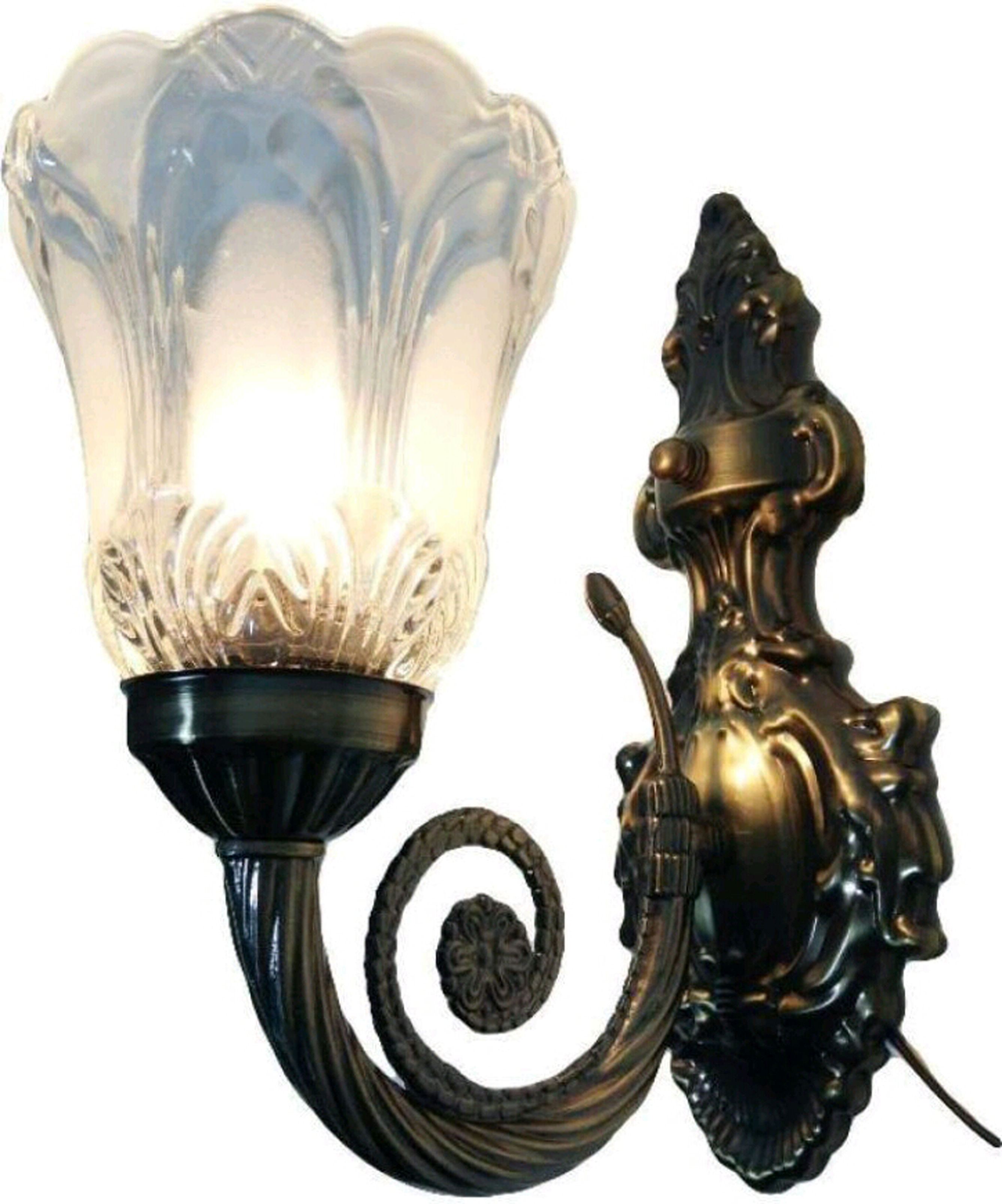 Pradhuman Decorative Antique Wall Lamp - Stainless Steel, Standard Size, White Color | Modern Style, Energy Saving Led Light, Round Shape