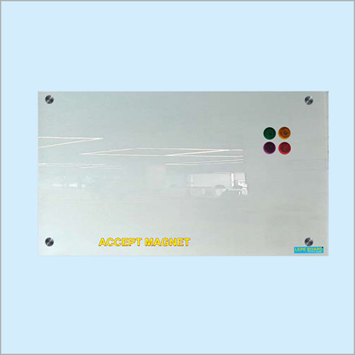Magnetic Glass Writting Board - Application: School Office
