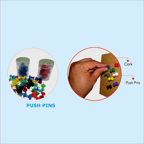 Push Pin - Feature: Made Of Durable Material With Sharp Edges For Secure Attachment.