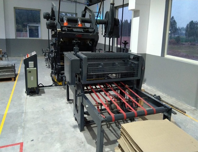 Double Profile Fingerless Corrugation Machine Box Size: Custom