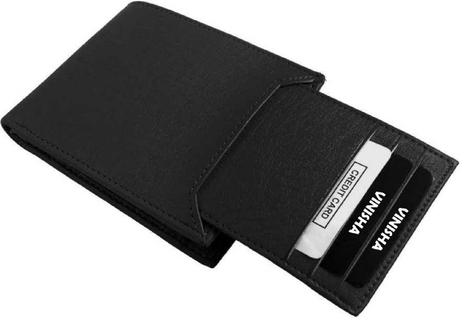 Gents Leather Wallet - 11.5 X 9 X 1 Cm | Bi-fold Design, 2 Cash Compartments, 7 Card Slots, Coin Pocket, Removable Cardholder With 3 Card Slots