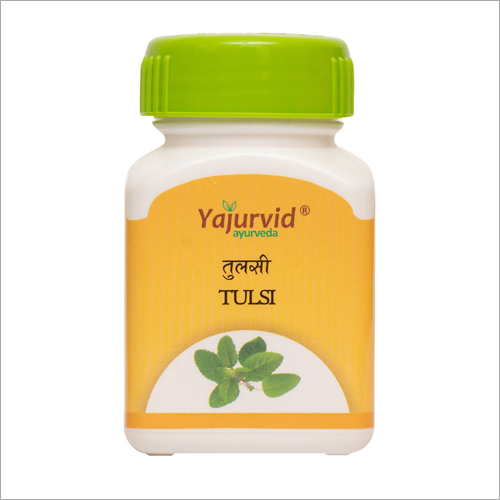 Tulsi Yajurvid Tablet - 40 Tablets, 500mg Whole Plant Extract, Dosage 1-2 Tablets Twice Daily, Store in Dry Place