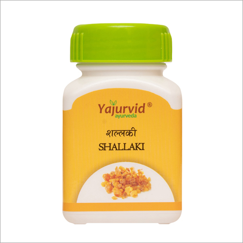 Shallaki Tablets - 40 Tablets, Plastic Bottle | Dosage Guidelines: Directed by Physician, Storage Instructions: Store in a Dry Place