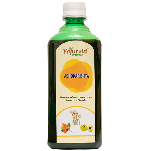 Ashokarishta - 450ml Ayurvedic Syrup with Asoka, Guda, Dhataki & Herbal Ingredients | GMP Certified, Physician-Directed Use, Store in Dry Place