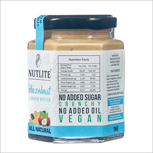 Nut 150 Gm Hazelnut Cashew Crunchy Butter