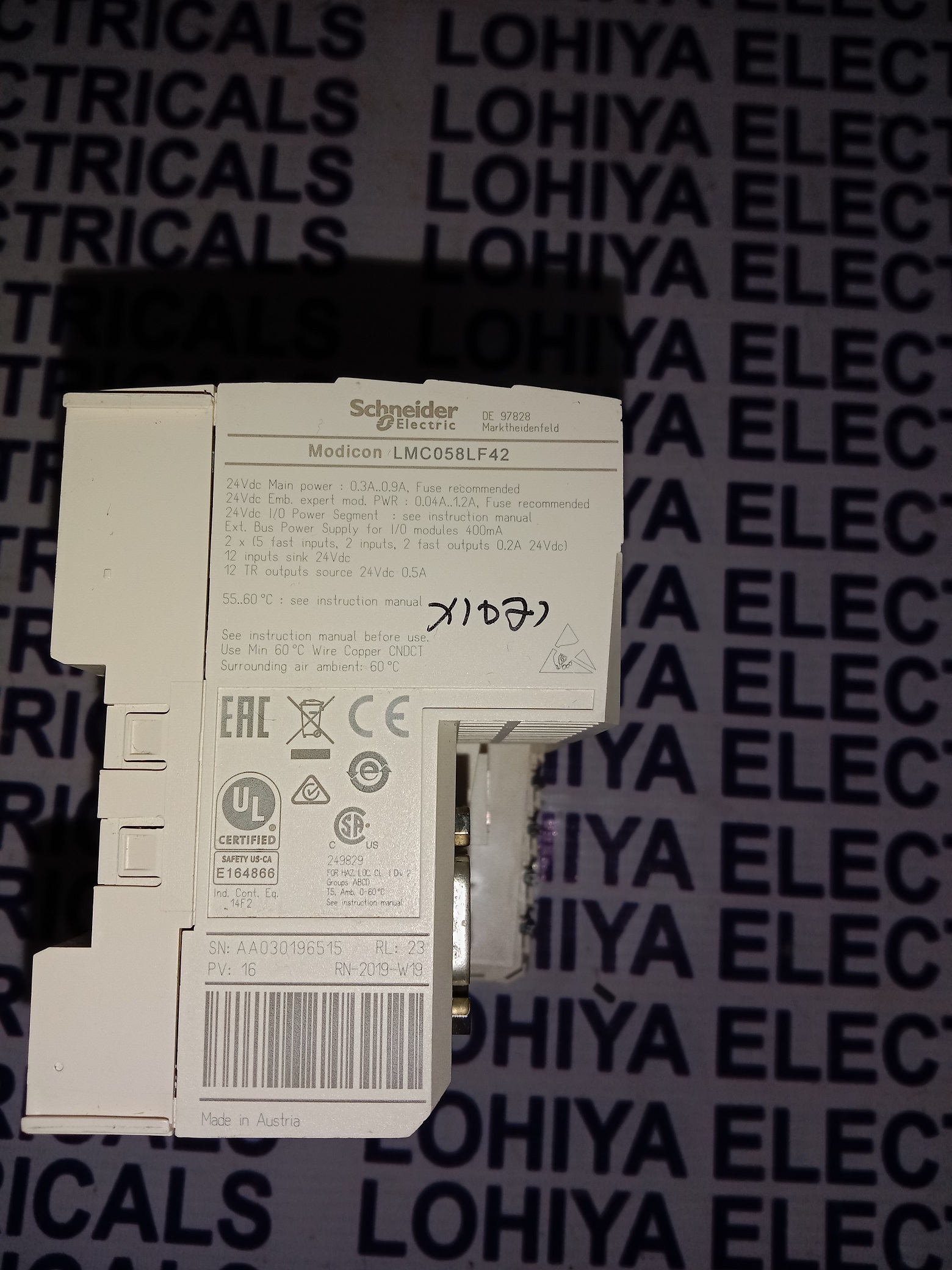 Schneider Motion Controller Lmc058le42