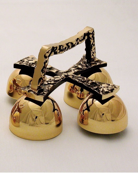 Brass Engraved Church Handbell With Wooden Handle Church Supplies
