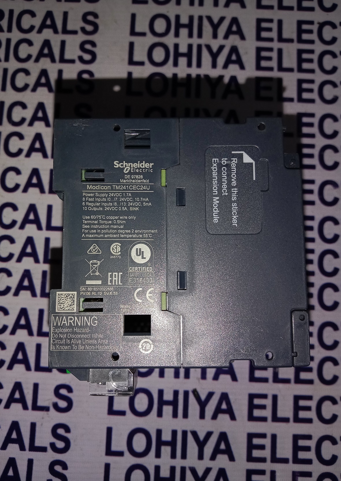 Schneider Logic Controllers Tm241cec24u