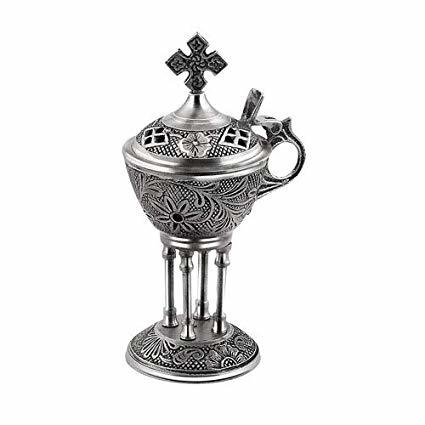 Brass Golden Incense Burner Church Supplies