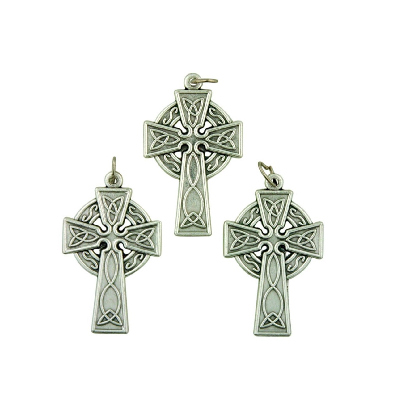 Brass Shining Cross With Cruicifix Church Supplies