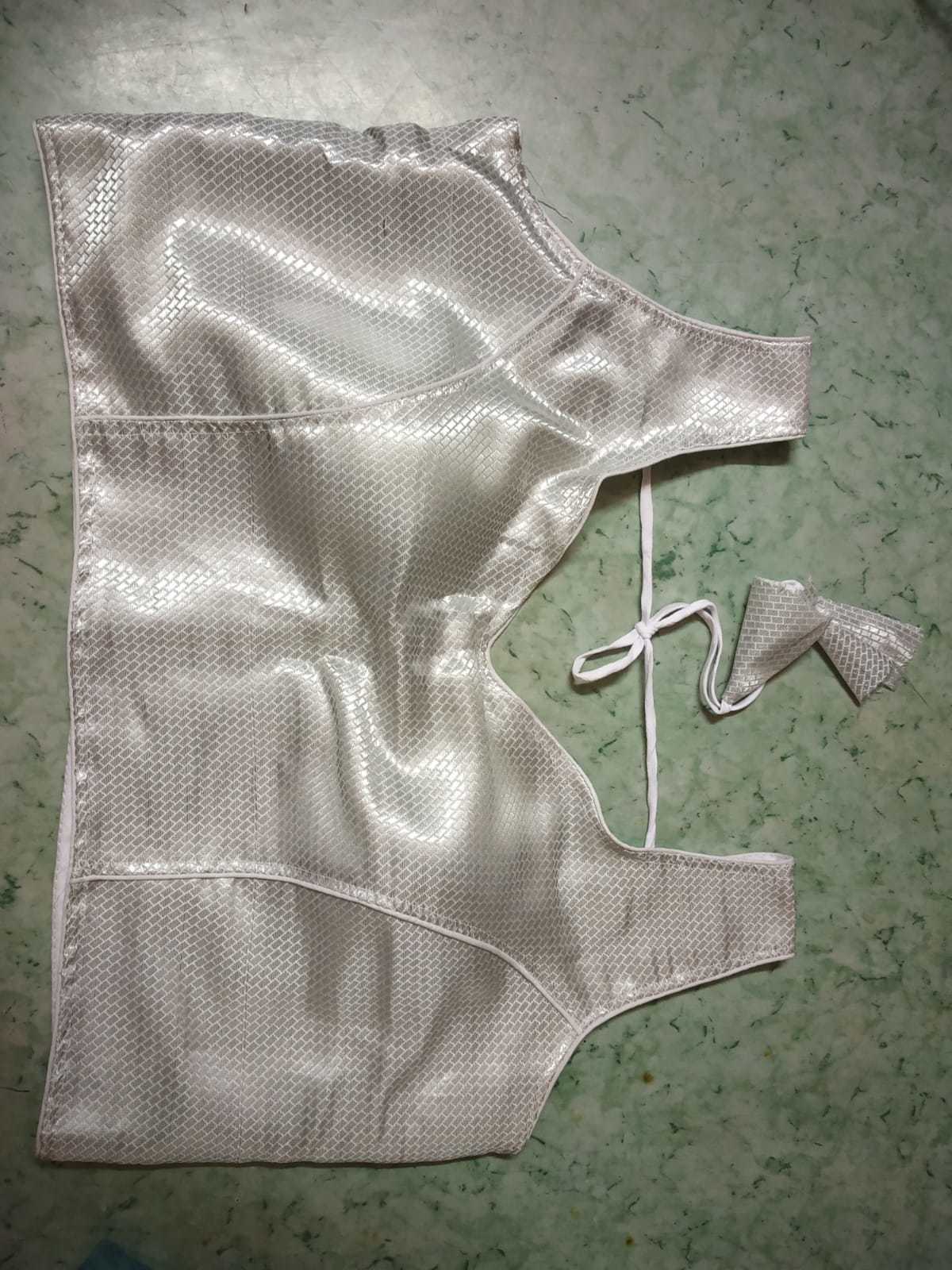 Mixed Ladies Silk Blouse