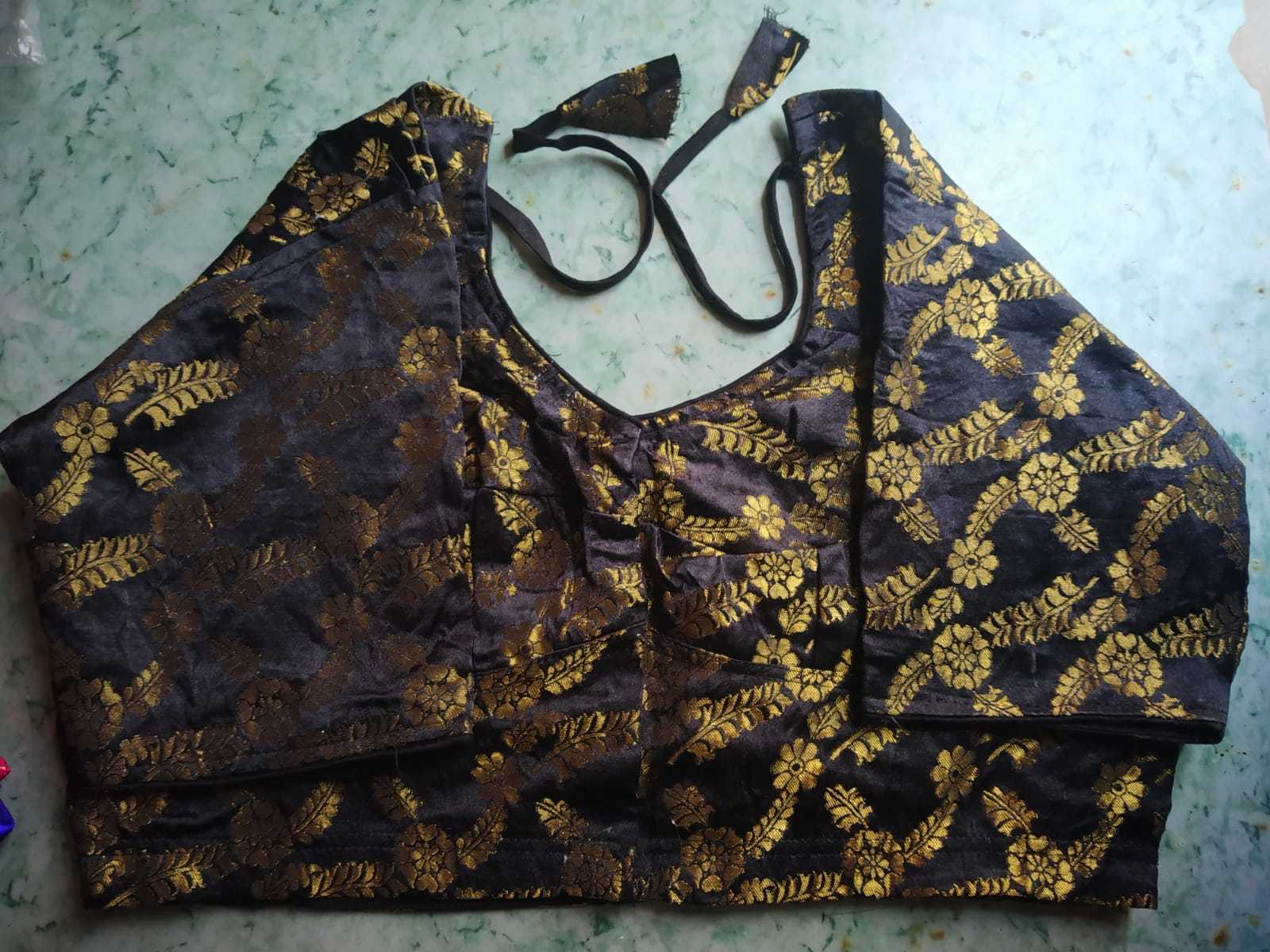 Mixed Ladies Silk Blouse
