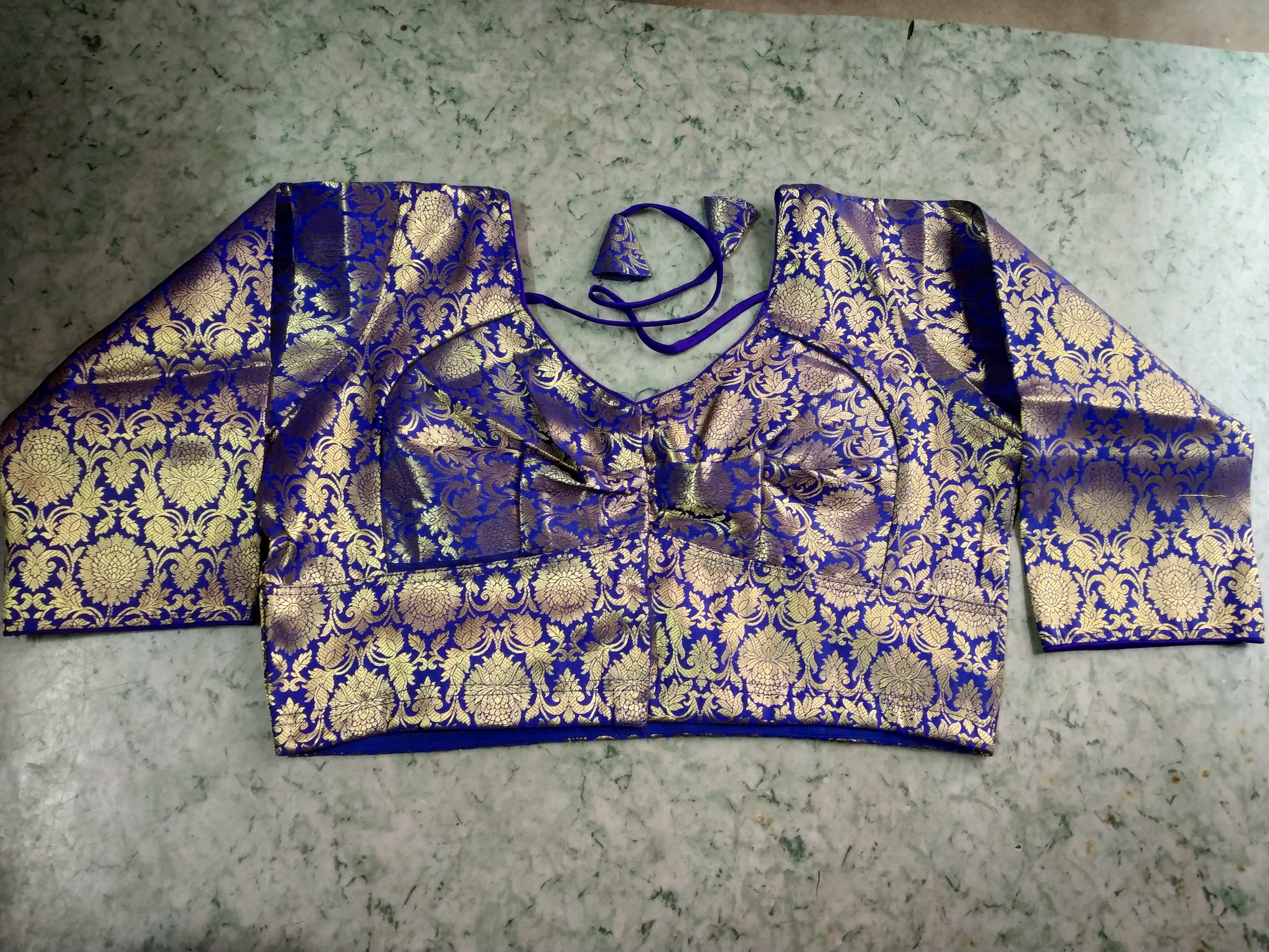 Mixed Ladies Silk Blouse