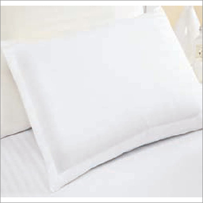 White Pillow Cover - Polyester Material, 20x30 Inches Size, Zipper Closure | Machine Washable, 200 Thread Count, Tumble Dry Low