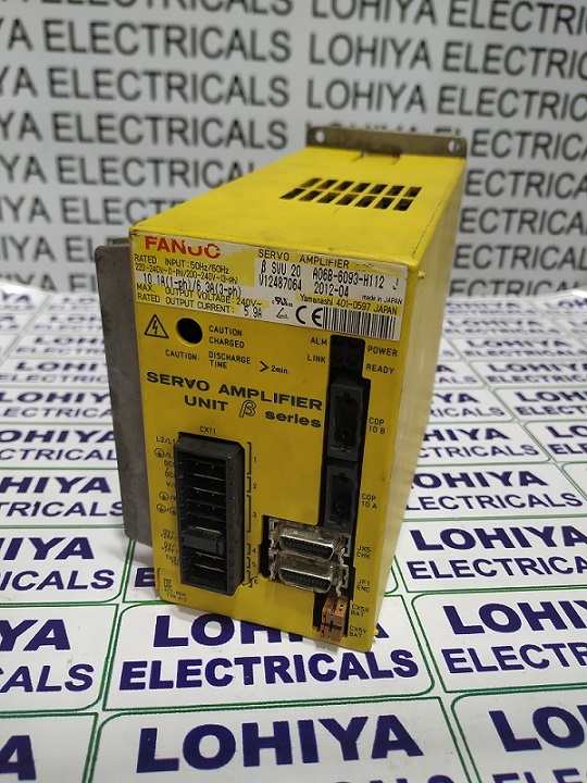 Ge Fanuc A06b-6093-h112 Servo Amplifier