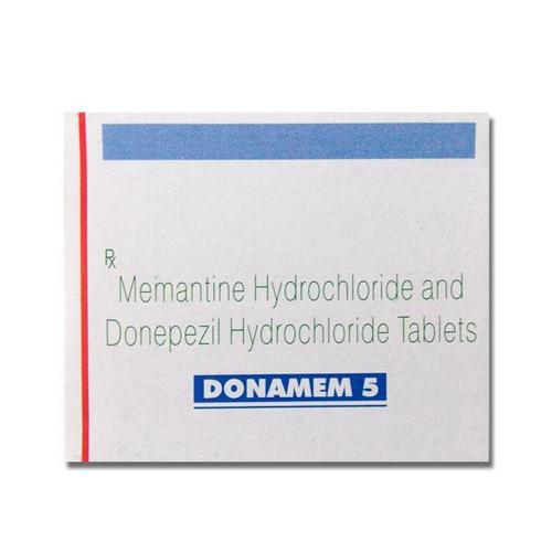 Memantine Hydrochloride And Donepezil Hydrochloride Tablets (Donamem 5) General Medicines