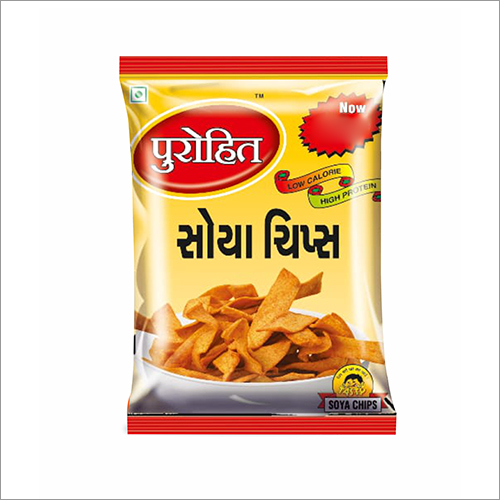 Tasty Soya Chips - 2-3mm Thin Elliptical Potato Slices | Salty Flavor, Easily Digestible Snack