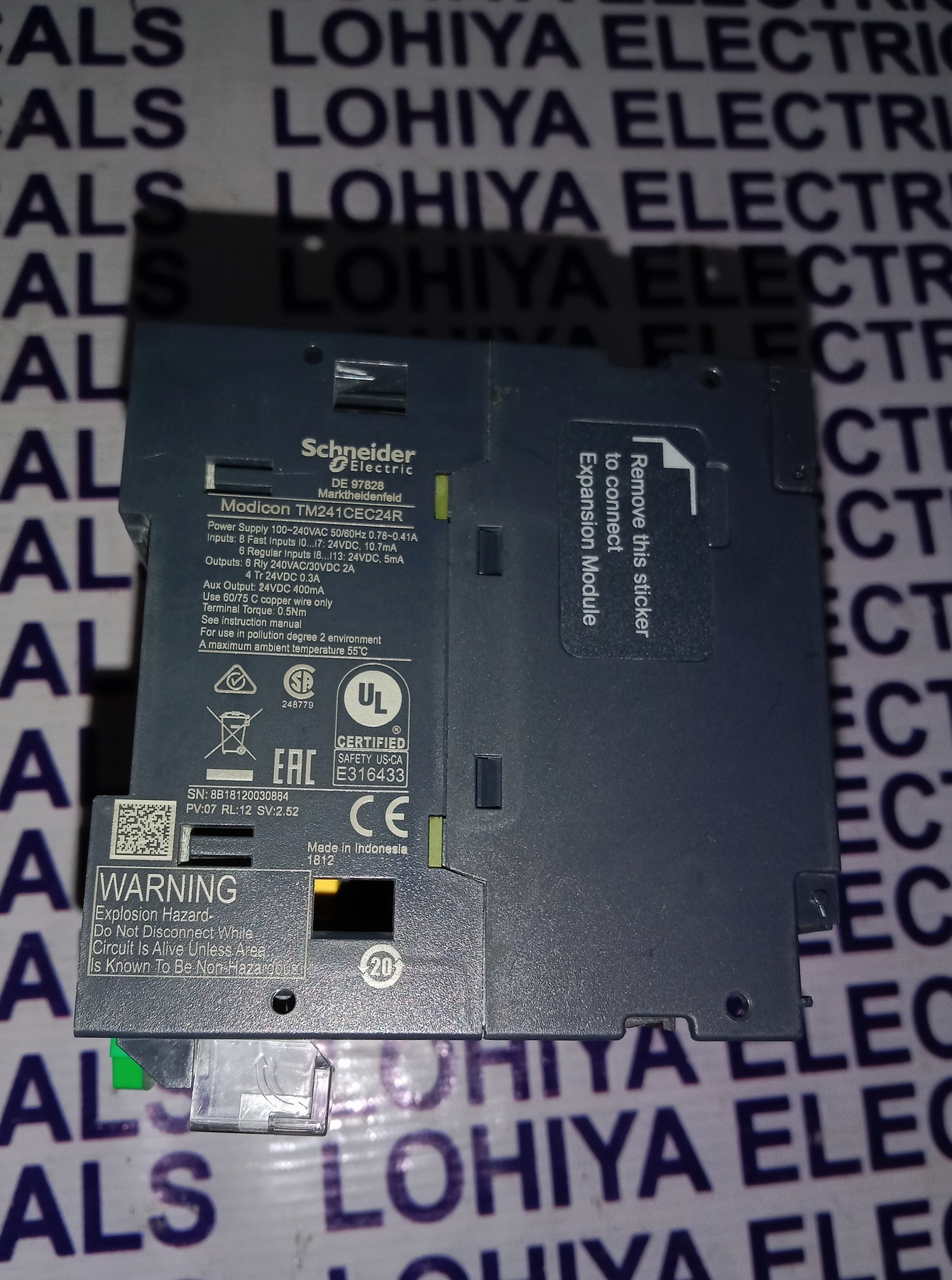 Schneider Logic Controllers Tm241cec24r