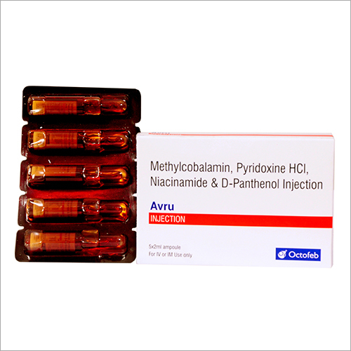 Liquid Methylcobalamin Pyridoxine Hci Niacinamide And D Panthenol Injection