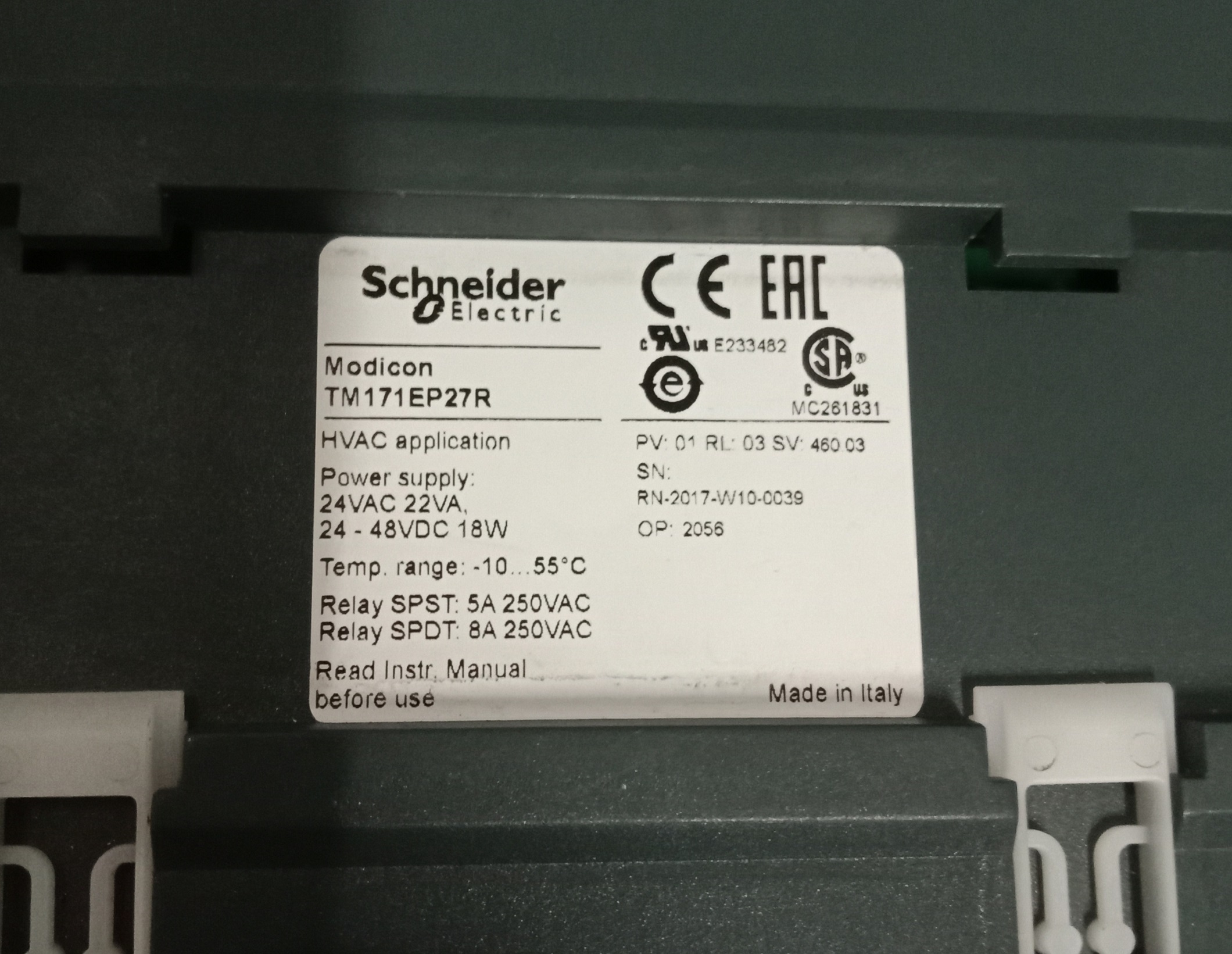 Schneider Powr Supply Tm171ep27r