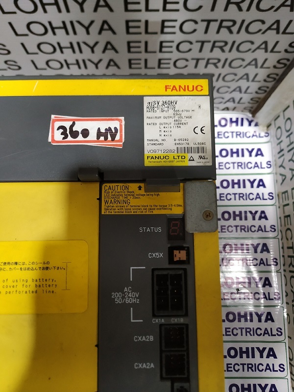 Fanuc A06b-0296-b010 Servo Motor